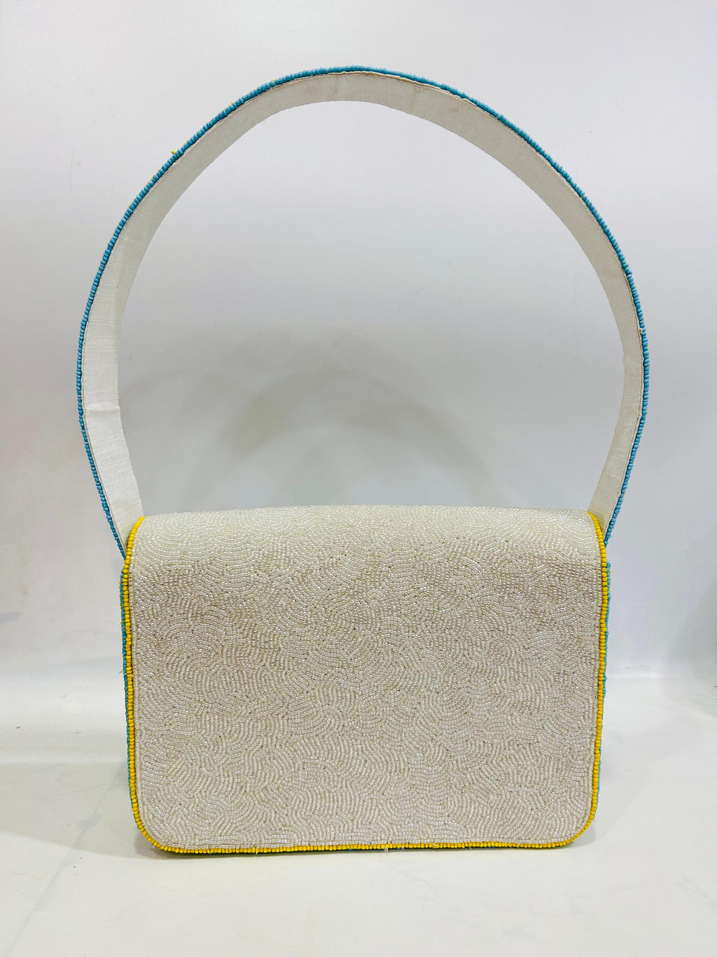 Hand-Beaded Rubber Duckie Shoulder Bag